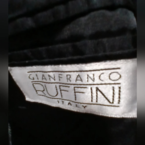 GIANFRANCO RUFFINI men's 46 R cashmere blend herringbone blazer Italy - Picture 8 of 13